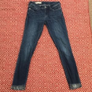 Pilcro Frayed Jeans